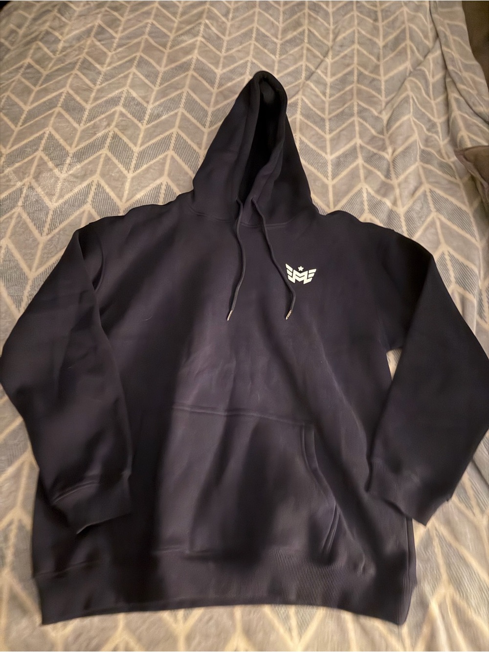 Major Fitness Pullover Hoodie- navy
